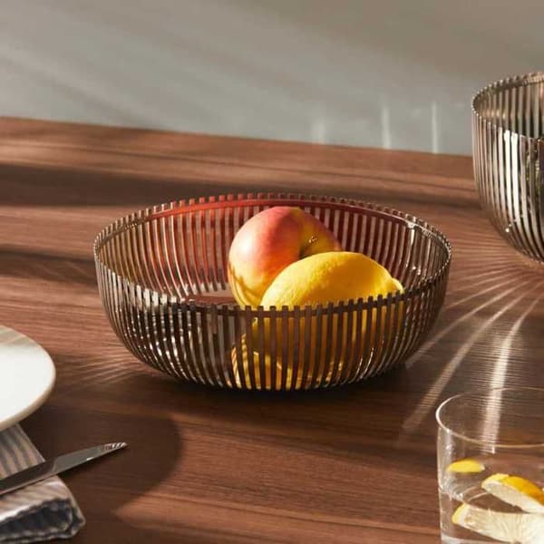 Alessi Pch02-20 Brödskål i Rostfritt Stål 18-10 Blänkande Ø 20 Cm