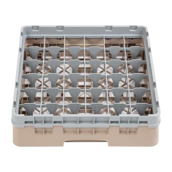 Glasställ 36 fack Camrack Cambro beige max höjd 92mm