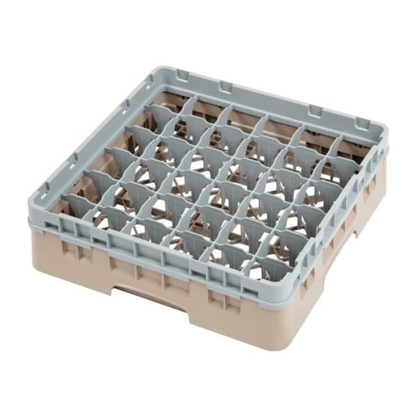 Glasställ 36 fack Camrack Cambro beige max höjd 92mm
