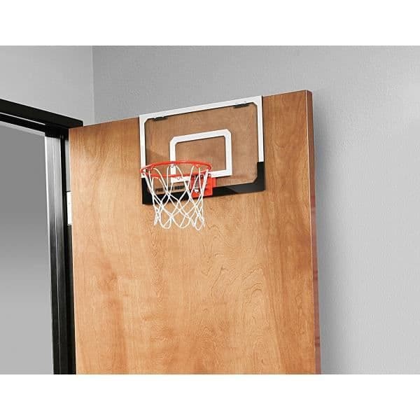 SKLZ Pro Mini Hoop basketkorg, häng över dörren eller häng på väggen för säker lek i huset