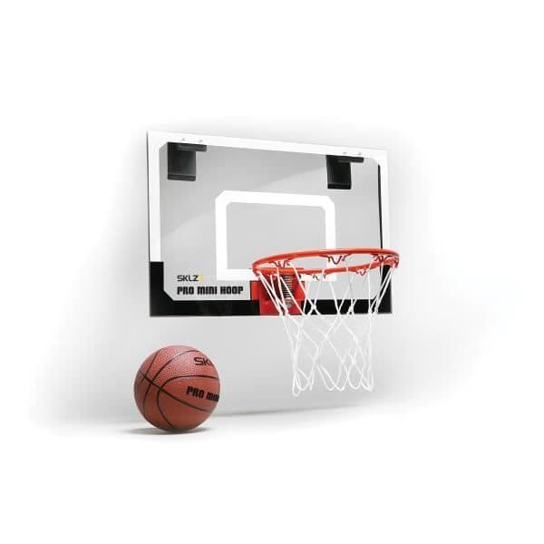 SKLZ Pro Mini Hoop basketkorg, häng över dörren eller häng på väggen för säker lek i huset
