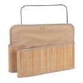Miniatyrbild 6 av 6: Förvaringskorg - 10034143 - Bambu - Beige - Vikbar - Franska mönster