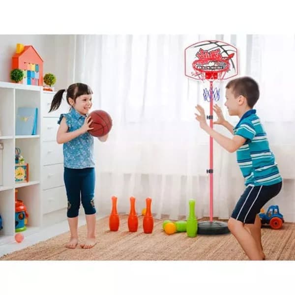 Spelpaket - Kruzzel - Basketbollkorg och Bågskytte - 8 år - Justerbar - Multisport