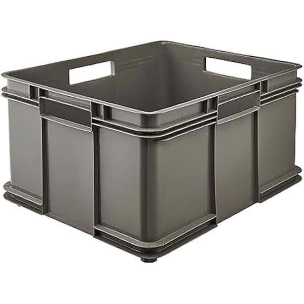 Förvaringslåda - KEEEPER - Bruno Eco Line - 54 L - Återvunnen plast - Eco Grå