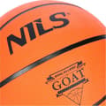 Miniatyrbild 2 av 3: Basketboll - NILS - GOAT NPK252 - Storlek 5 - Gummi - Orange