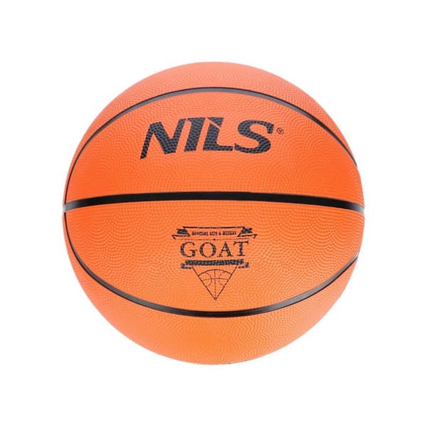 Basketboll - NILS - GOAT NPK252 - Storlek 5 - Gummi - Orange