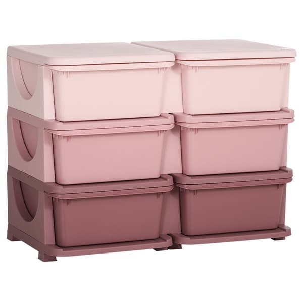 Opbevaringsboks, 275x37x56.5 cm, Pink