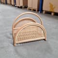 Miniatyrbillede 4 af 6: Rootz Avis Rattan Basket Magasinholder Magasinkurv ALOR