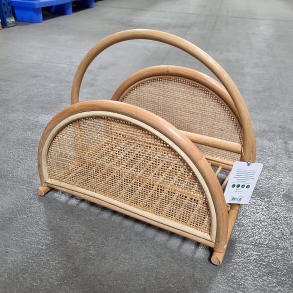 Rootz Avis Rattan Basket Magasinholder Magasinkurv ALOR