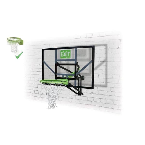 Väggmonterad basketkorg - EXIT TOYS - Galaxy - Grön - Barn - Dunkring