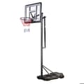 Miniatyrbild 1 av 3: Basketballkorg - NILS - ZDK021 - Justerbar höjd 2,90-3,75 m - PVC-panel 105x75 cm - Blandat