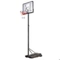 Miniatyrbild 1 av 3: Basketbollsträningskorg - NILS - ZDK021A - Justerbar höjd 3,15-3,75 m - PVC-panel 110x75 cm - Unisex