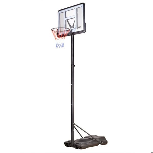 Basketbollsträningskorg - NILS - ZDK021A - Justerbar höjd 3,15-3,75 m - PVC-panel 110x75 cm - Unisex