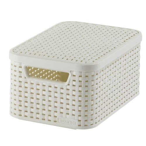 Curver Rattan My Style Basket med beige lock