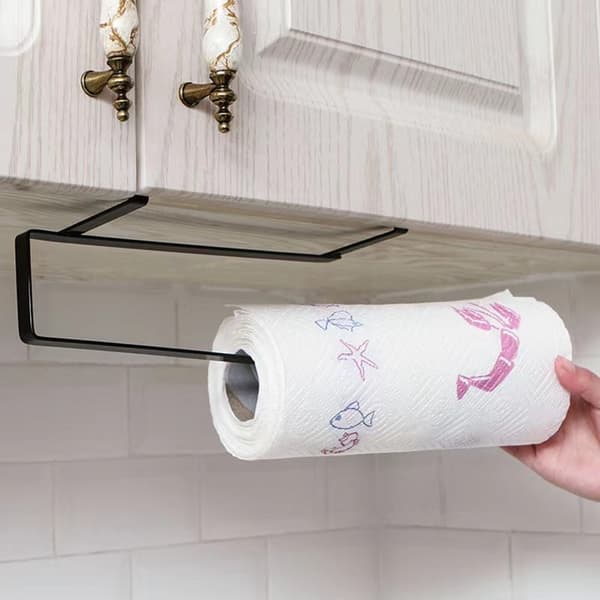 Talouspaperiteline 25 cm MUSTA elegantti keittiö