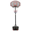 Miniatyrbild 2 av 2: Basketkorg med stativ svart 216-250 cm polyeten