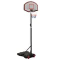 Miniatyrbild 1 av 2: Basketkorg med stativ svart 216-250 cm polyeten