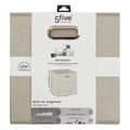 Miniatyrbild 3 av 4: 5five - tygkorg 31x31cm "mix n modul" melerad beige