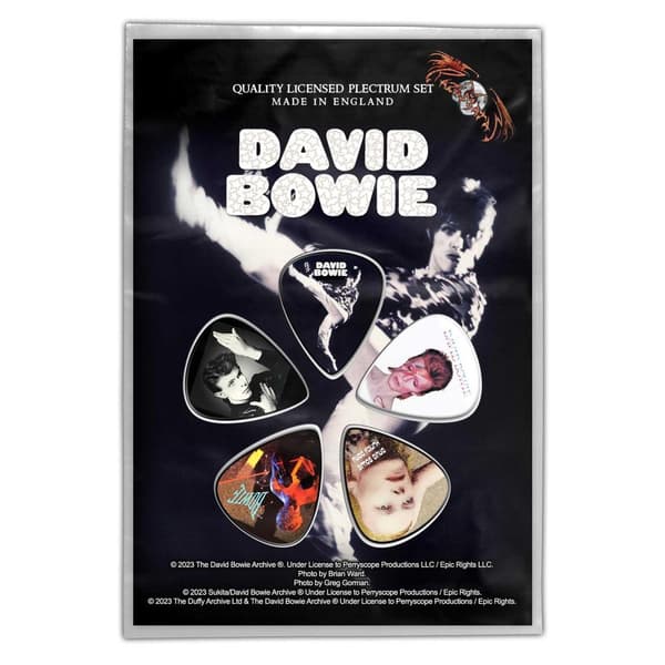 David Bowe The Man Who Sold The World Plectrum (Pack of 5) Multicoloured One Size