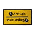 Miniatyrbild 1 av 4: Dörrmatta - FISURA - Ankomster/avgångar - Coco - Halkfri PVC - 70x40 cm