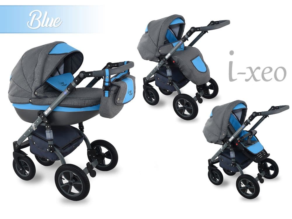 I-Xeo | Duo Barnvagn - Blue