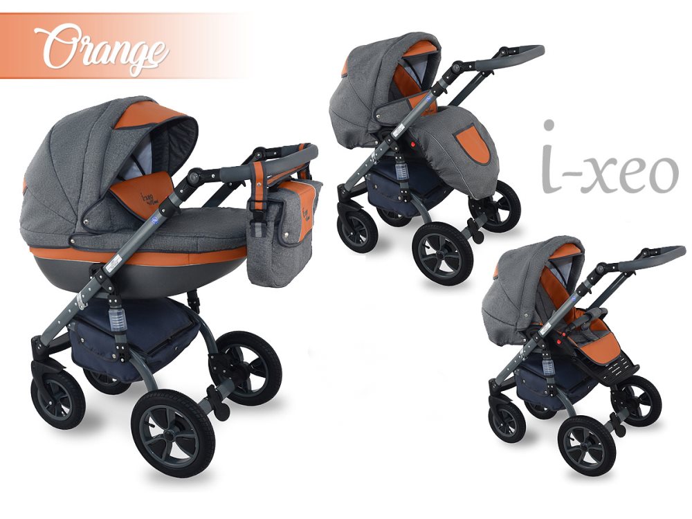 I-Xeo | Duo Barnvagn - Orange