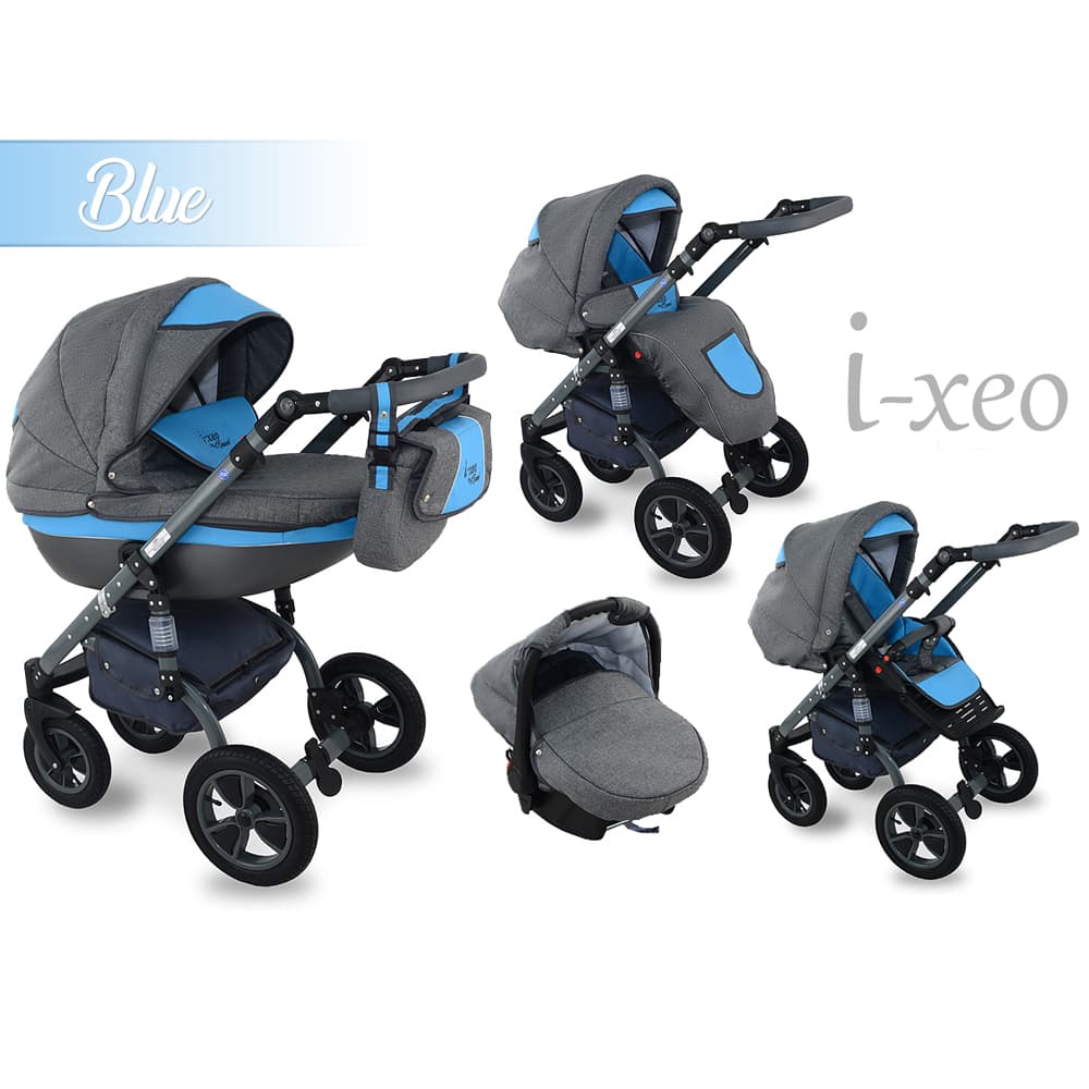 I-Xeo | Travel System Barnvagn - Blue