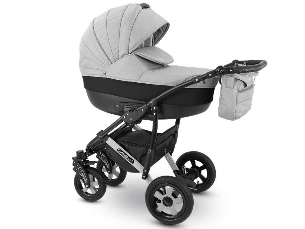 Sevilla - rymlig och bekväm duo barnvagn - Silk Grey