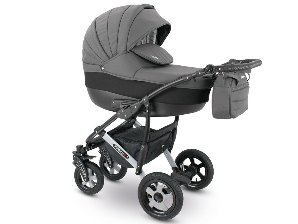 Sevilla - rymlig och bekväm duo barnvagn - Mystic Grey