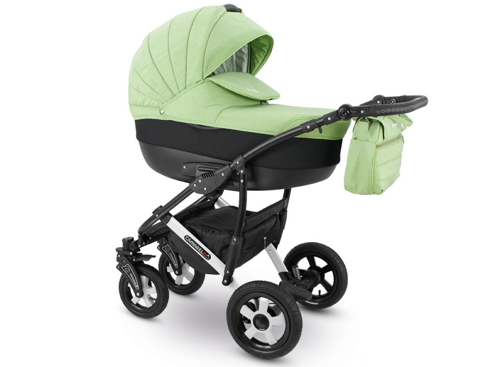 Sevilla - rymlig och bekväm duo barnvagn - Green