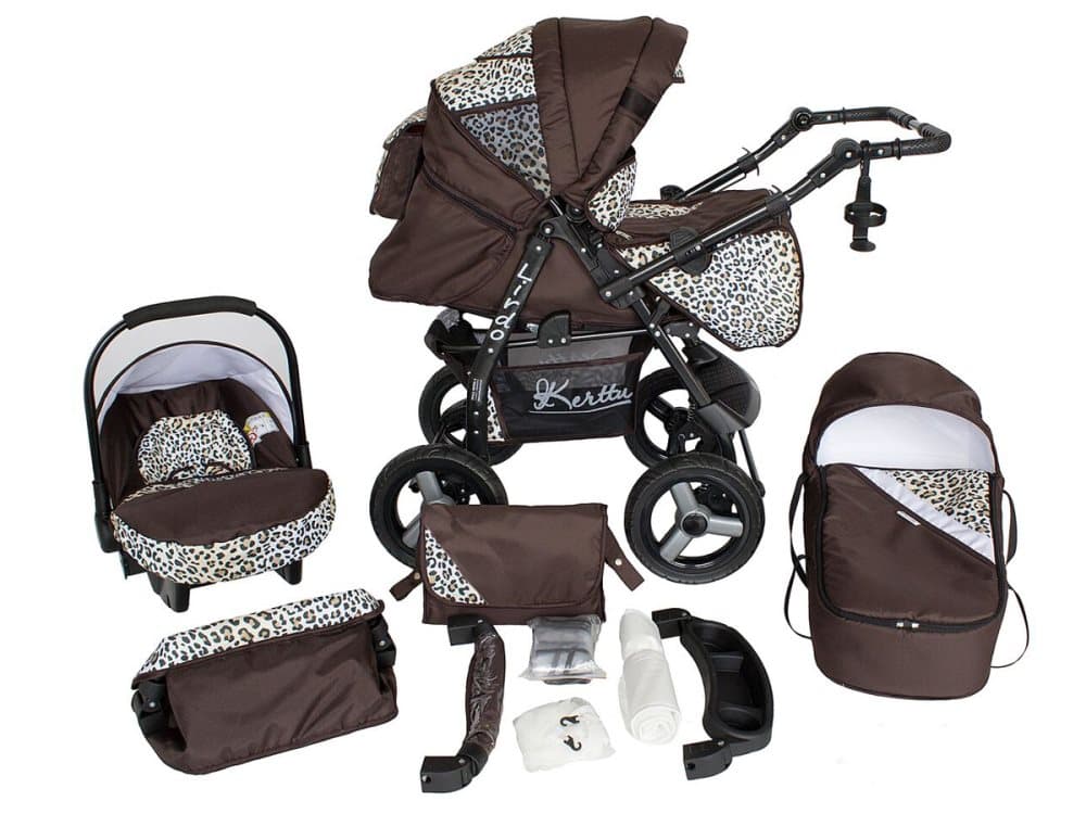 Lirdo Kombi 3 in 1 Barnvagn - Safari