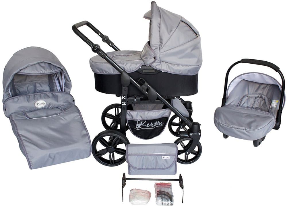 K2 Travel System Barnvagnar - Argento