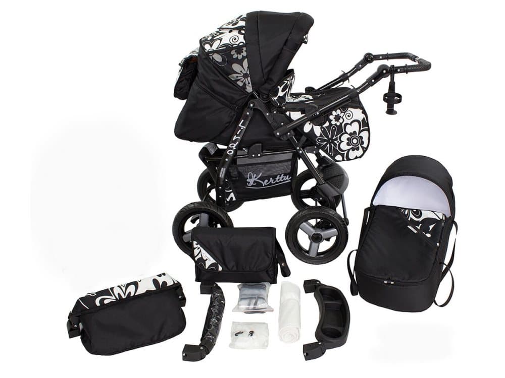 Lirdo kombi - Black/White