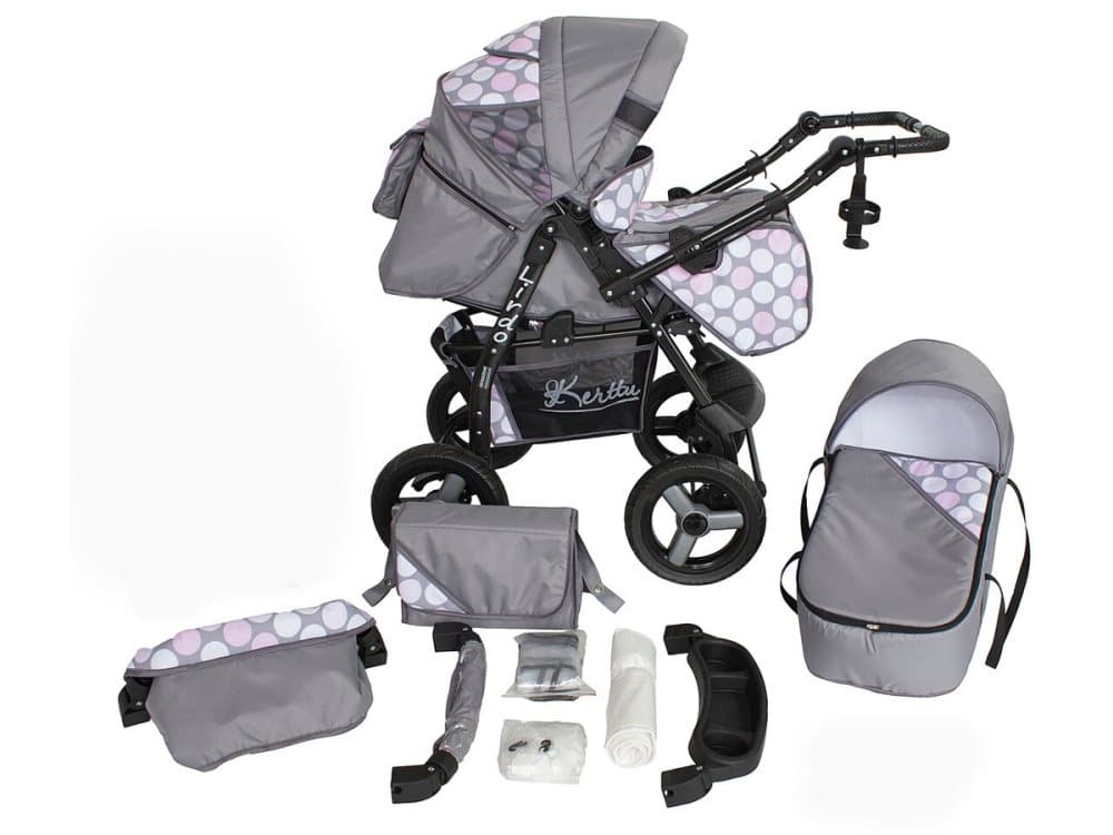 Lirdo kombi - Pink/Grey