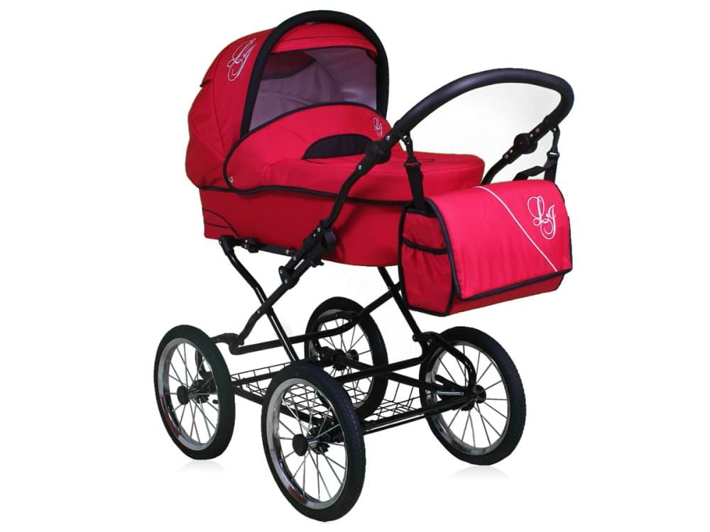 Tessa Duo Barnvagnar - Röd