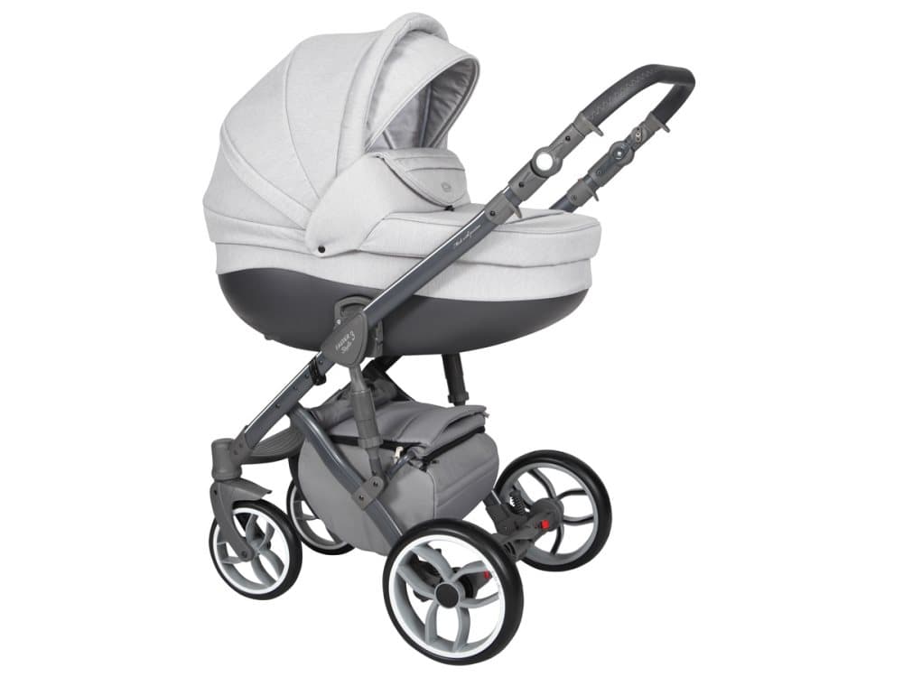 Faster Style Baby Merc Travel System Barnvagn - Argento