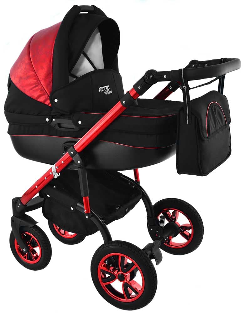 Nexxo Mineral Duo Barnvagn - Red