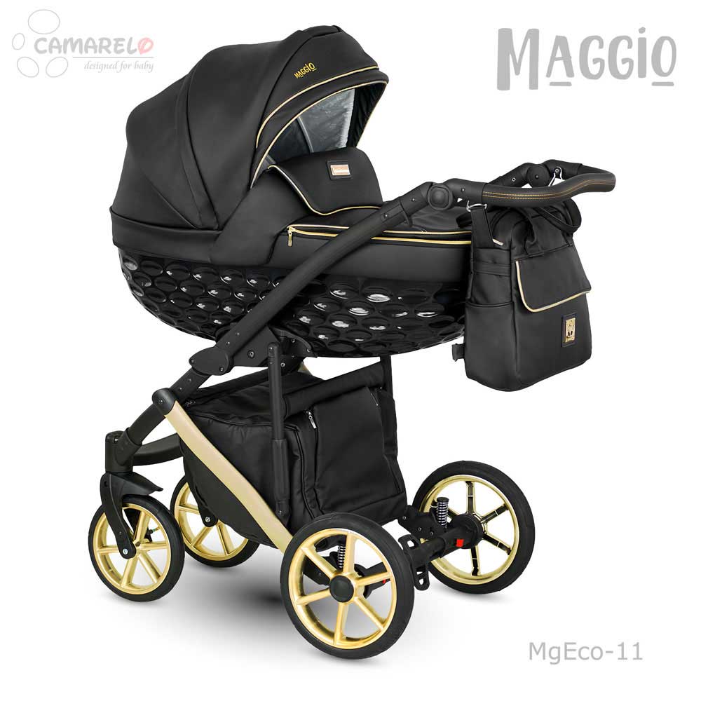Maggio Duo Eco Barnvagn - Gold/Black