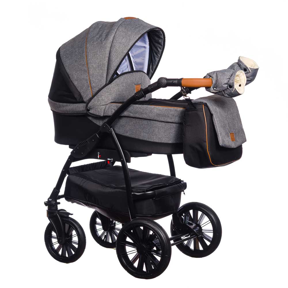 Verso Barnvagn - Black/Grey