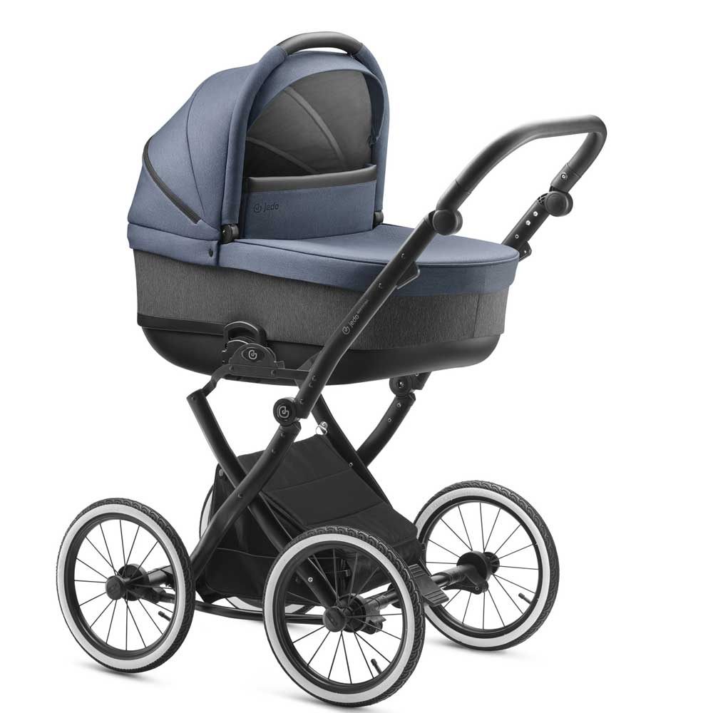 Bartatina Duo Barnvagn - Blue/Grey