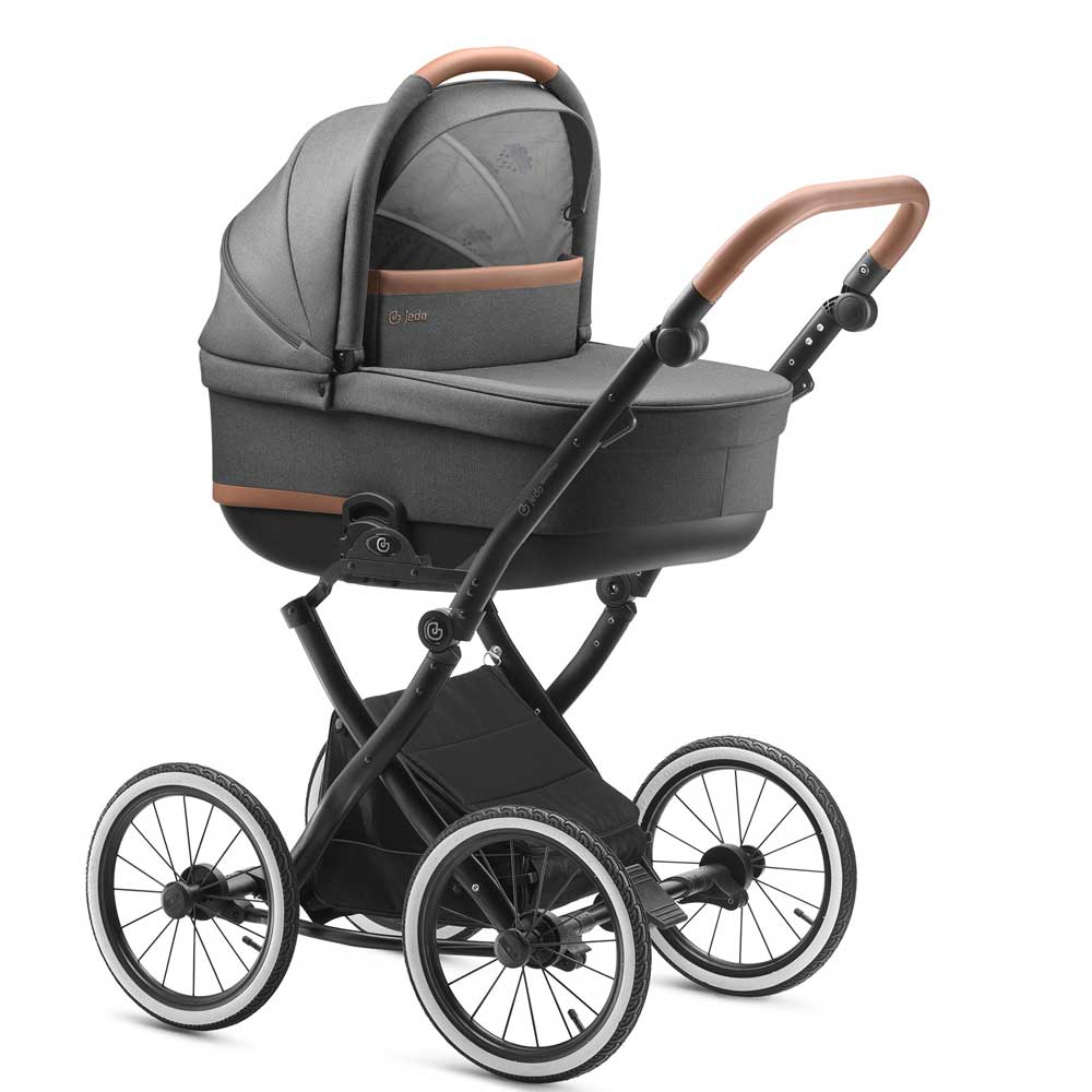 Bartatina Duo Barnvagn - Dark Grey