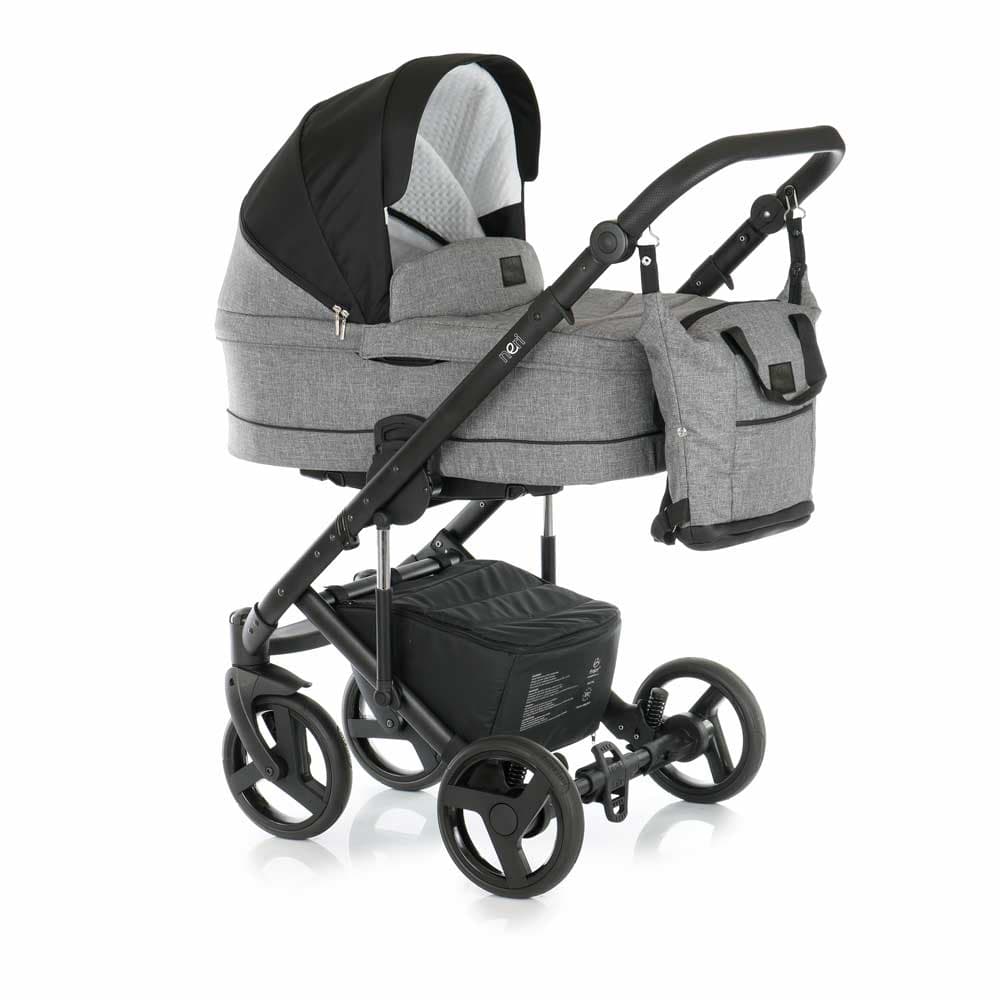 Neri Duo Barnvagn - Grey/Black