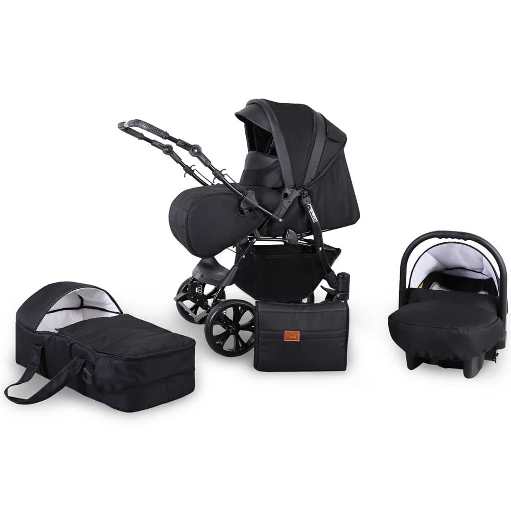 Turne Kombivagn Travel System - Black