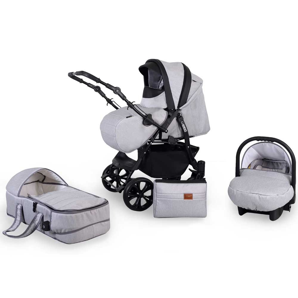 Turne Kombivagn Travel System - Argento