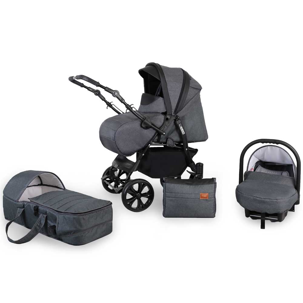 Turne Kombivagn Travel System - Grey