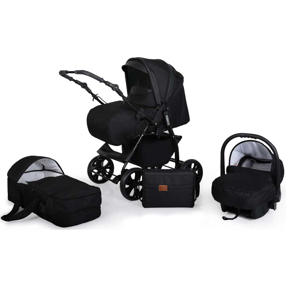 Sting Kombivagn Travel System - Black