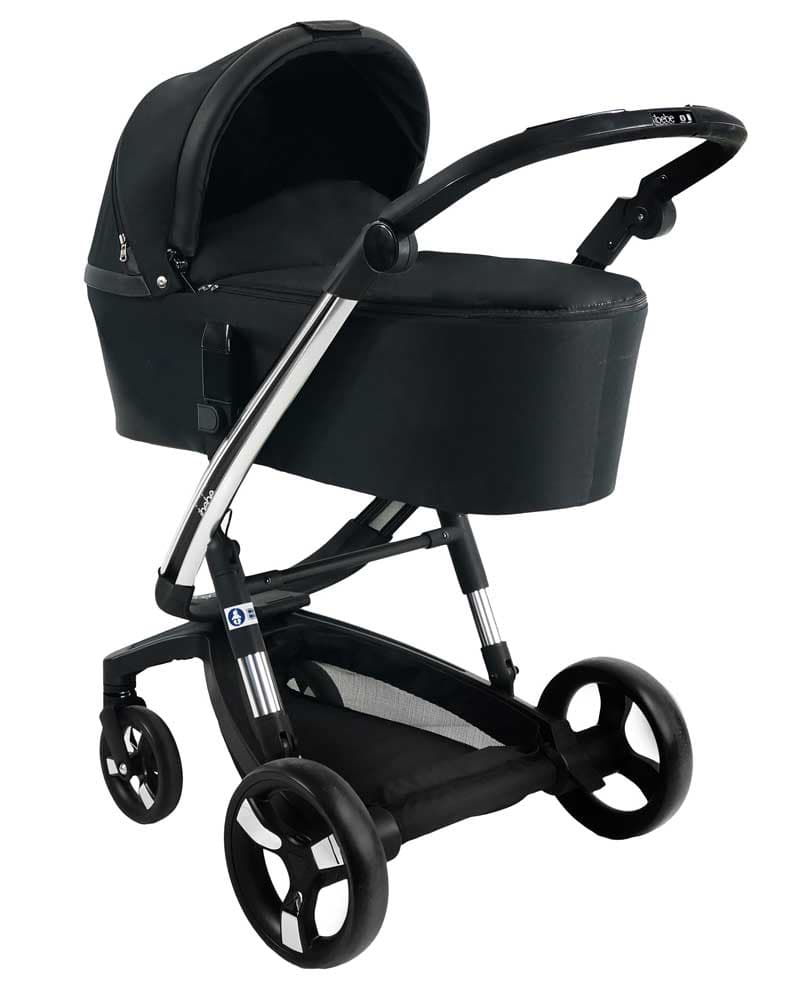 iBebe iStop Barnvagn - Black/Chrome