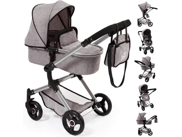 Bayer Bayer Design combi doll carriage Vario grey - 18410AA
