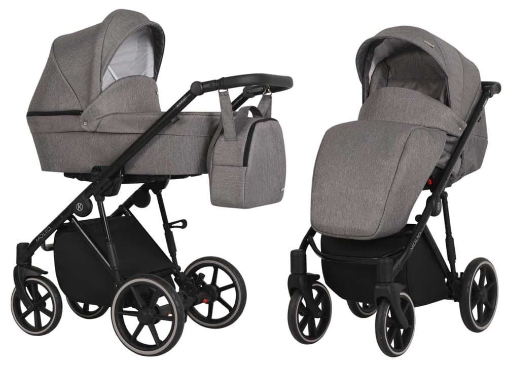 Molto Duo Barnvagn - Argento/Black