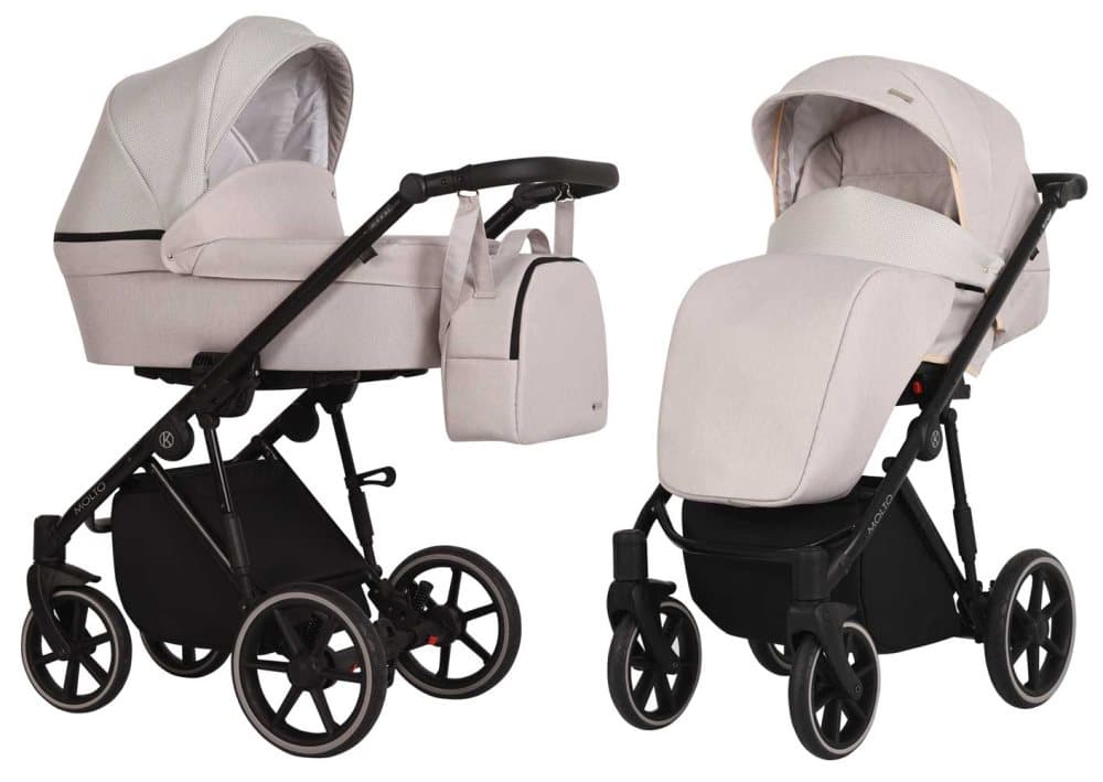 Molto Duo Barnvagn - Beige/Black